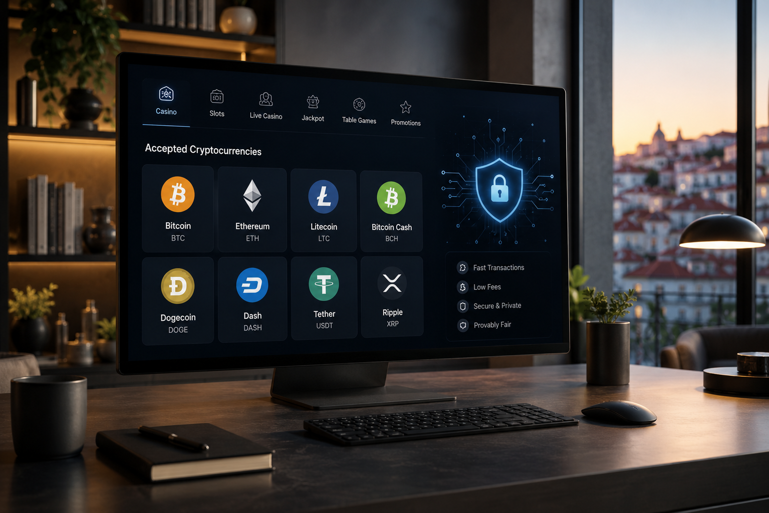 Quais Criptomoedas São Aceites nos Crypto Casinos?